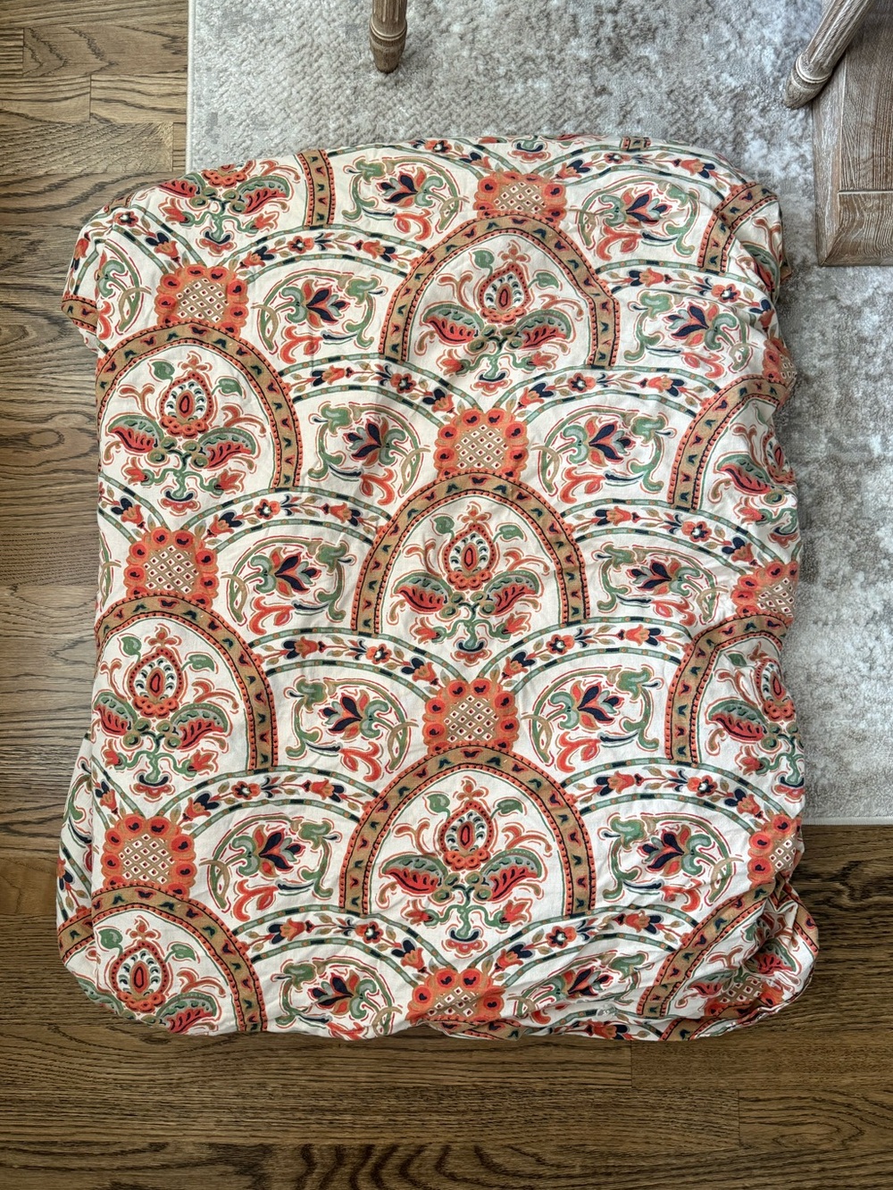 Pottery Barn Boho Linen Cotton Queen Duvet Cover